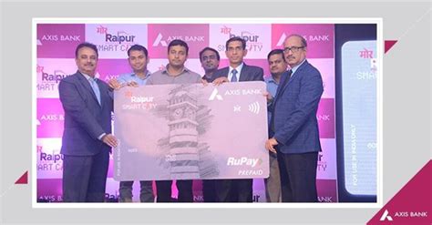 smart card office in raipur|RSCL’s Raipur Smart Card powered by Axis Bank unveiled.